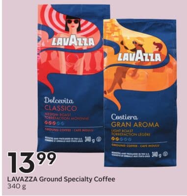 LAVAZZA Ground Specialty Coffee
