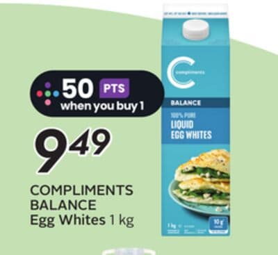 COMPLIMENTS BALANCE Egg Whites