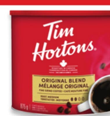 Tim Hortons ground coffee 875 g