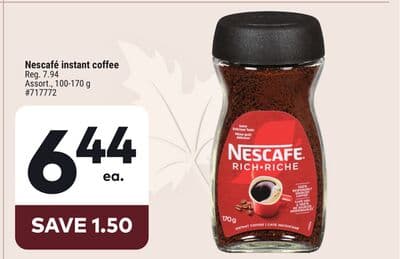 Nescafe instant coffee
