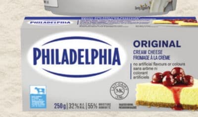 Philadelphia cream cheese