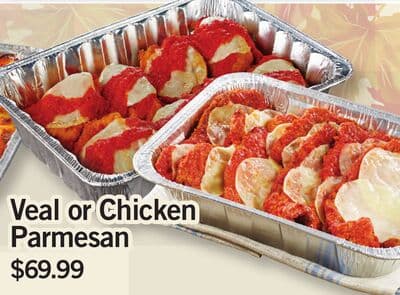 VEAL OR CHICKEN PARMESAN