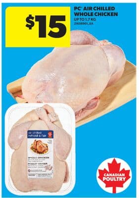 PC® AIR CHILLED WHOLE CHICKEN, UP TO 1.7 KG