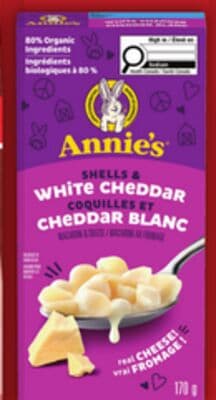 ANNIE'S SHELLS & CHEDDAR 170 G BEATRICE CHOCOLATE MILK 1 L GOLDFISH CRACKERS 168 - 227 G