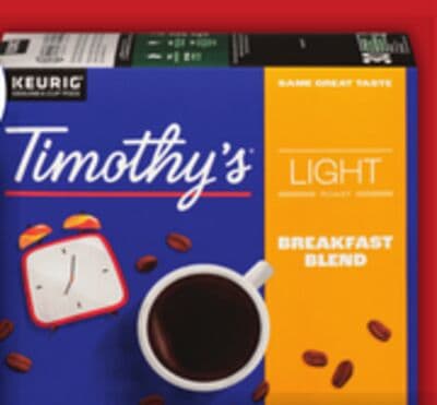 TIMOTHY'S COFFEE CAPSULES
