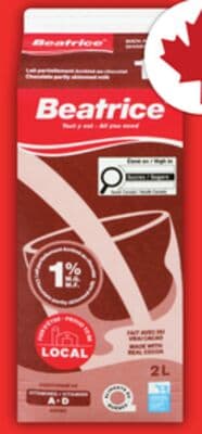 BEATRICE CHOCOLATE MILK