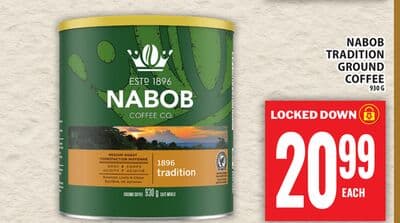 NABOB TRADITION GROUND COFFEE