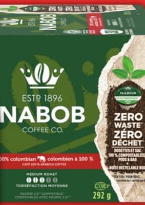 MAXWELL HOUSE OR NABOB COFFEE CAPSULES