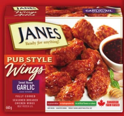 JANES PUB STYLE FULLY COOKED BREADED CHICKEN WINGS