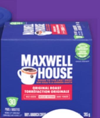 MAXWELL HOUSE OR NABOB COFFEE