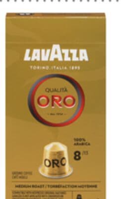 LAVAZZA COFFEE CAPSULES