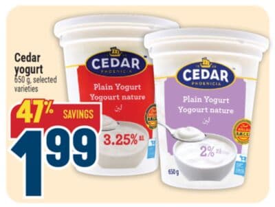 Cedar yogurt