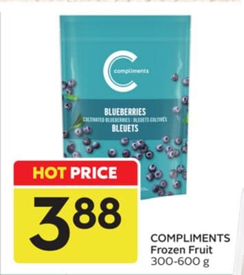 COMPLIMENTS Frozen Fruit